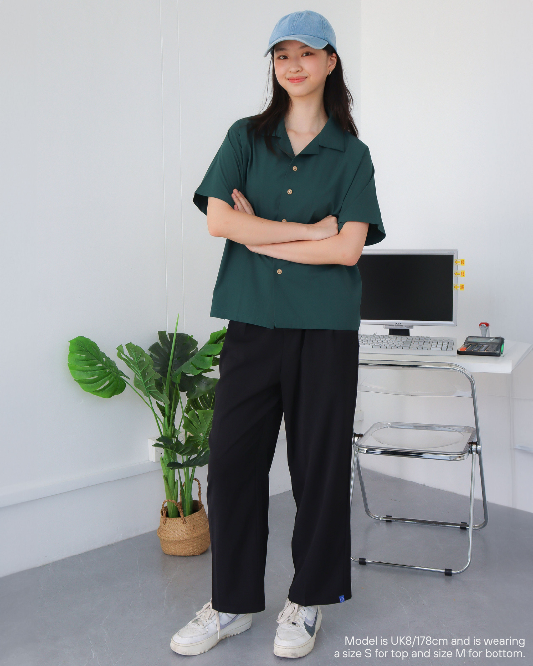 Signature Work Pants in Black - Women