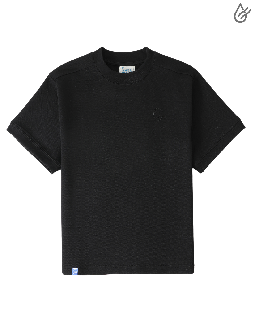 Signature Premium "Air-con" Tee in Black