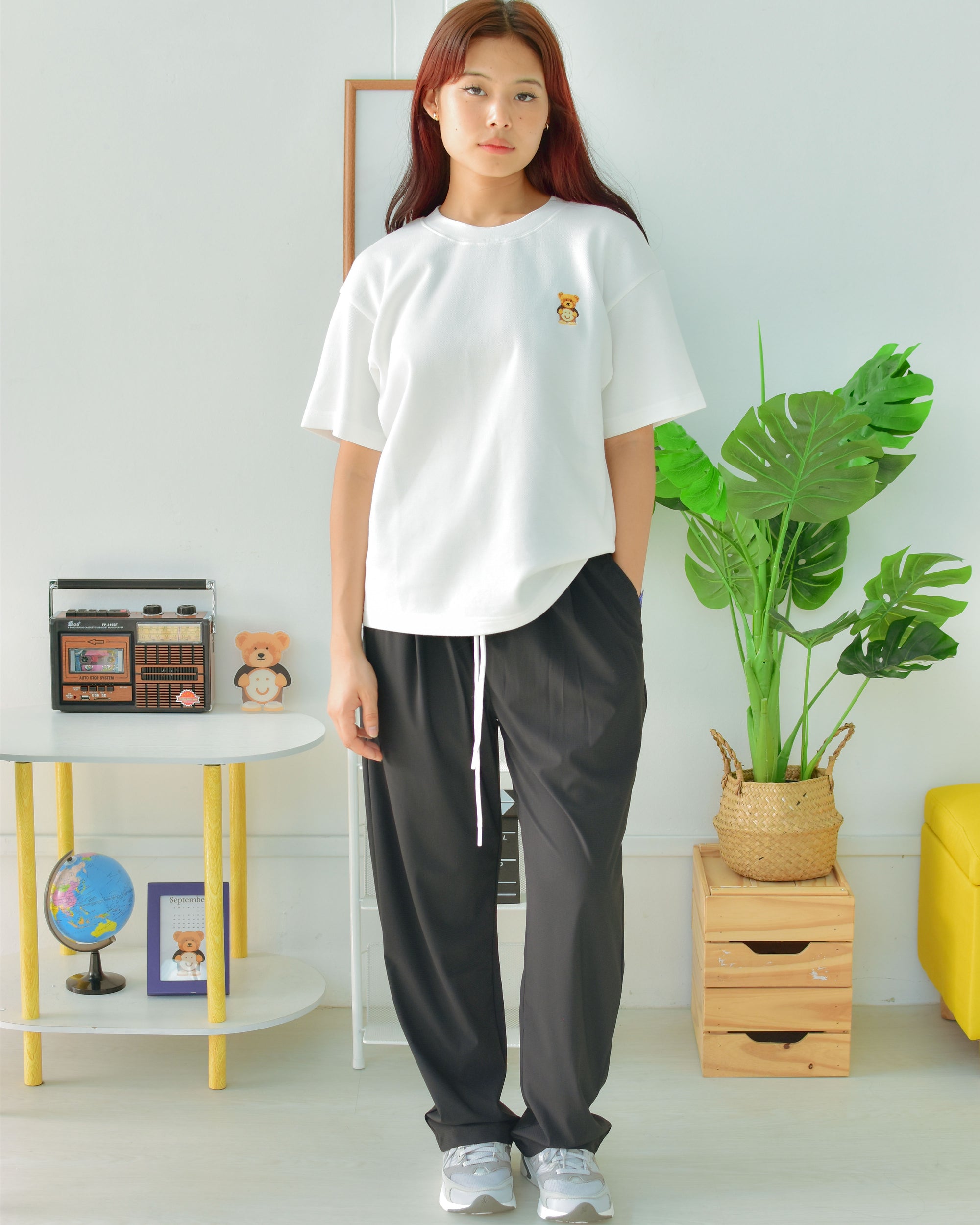 Signature Aircon Pants in Black