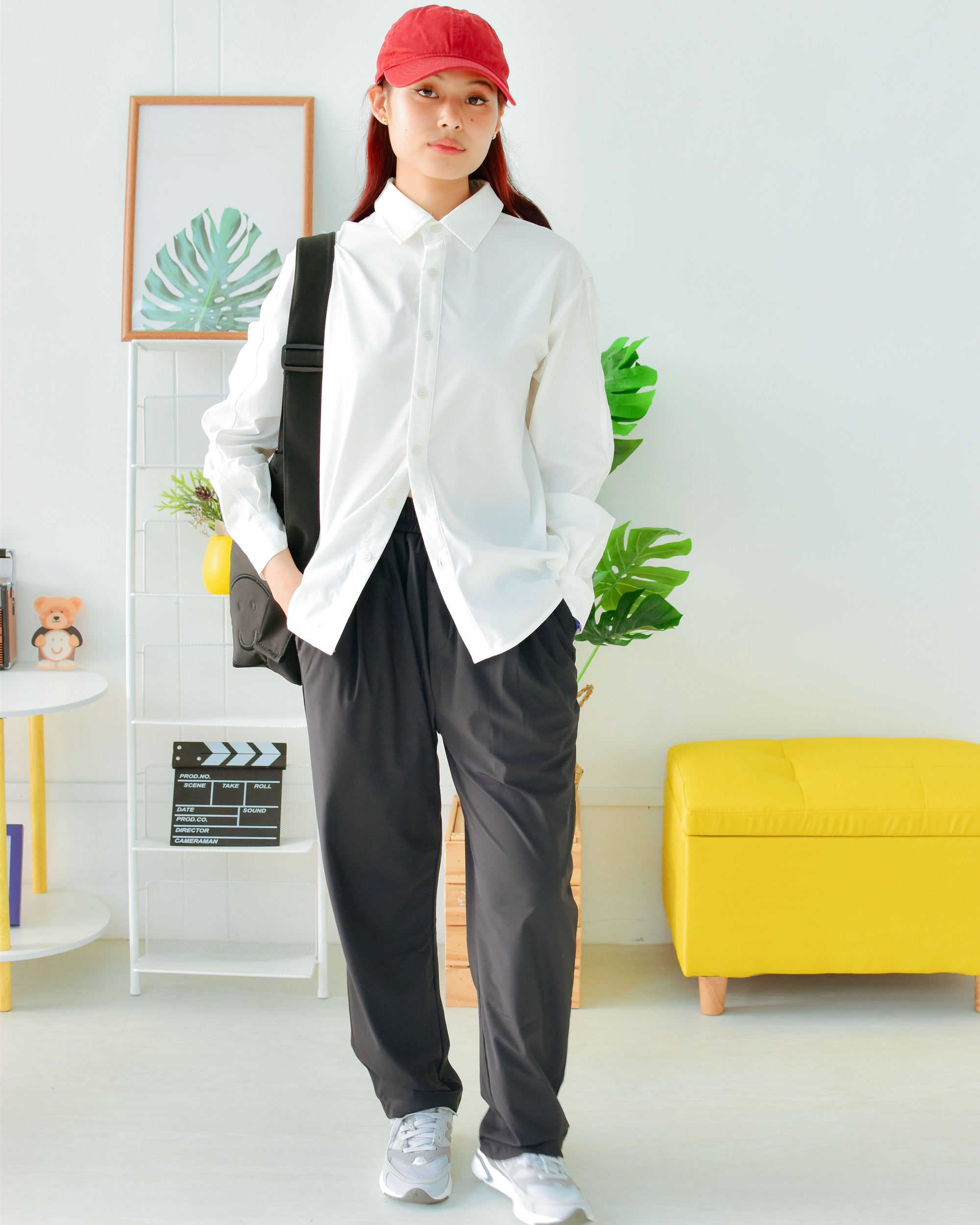 Signature Aircon Pants in Black