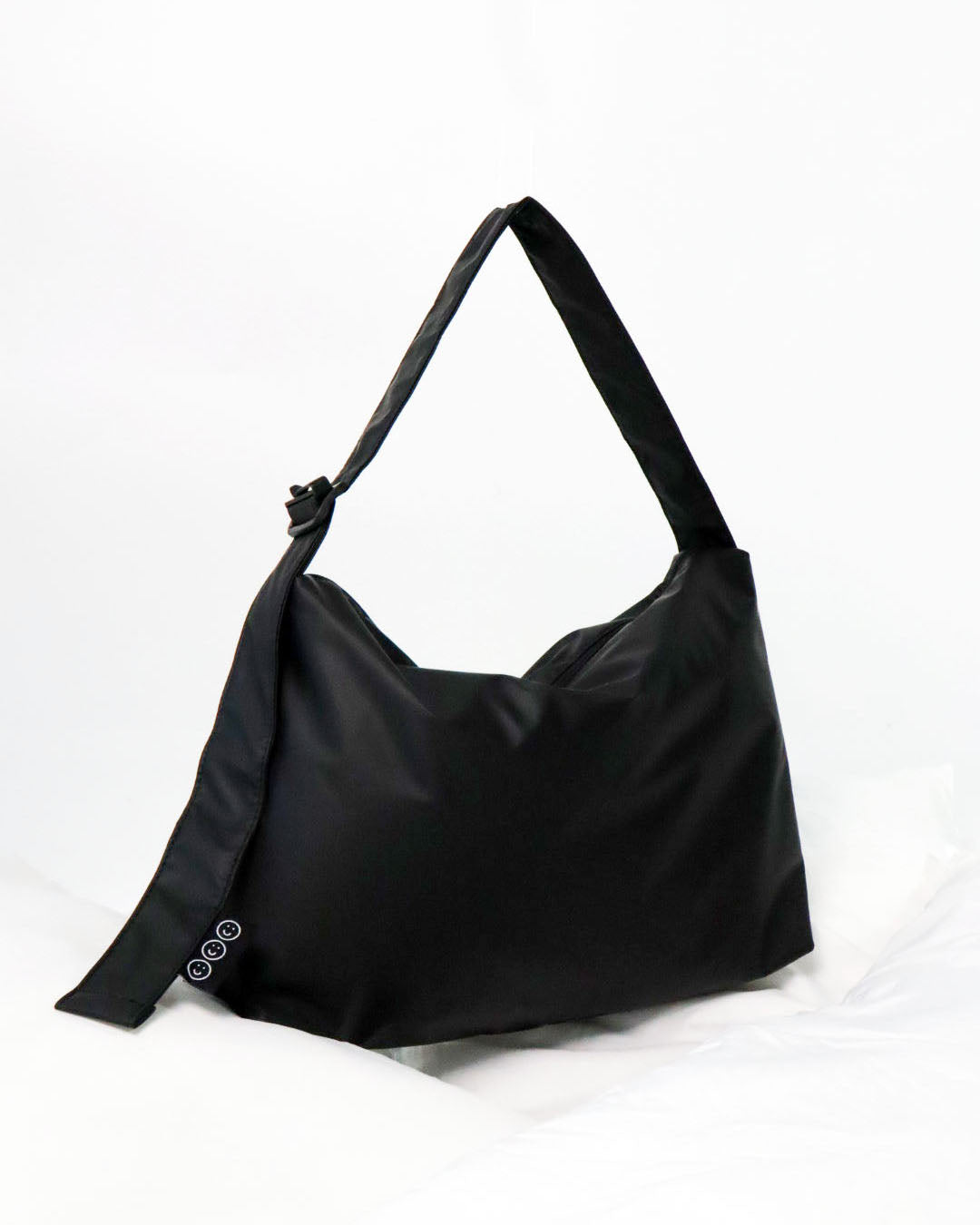 Signature ZZZ Pillow Sling/Shoulder Bag in Matte Black