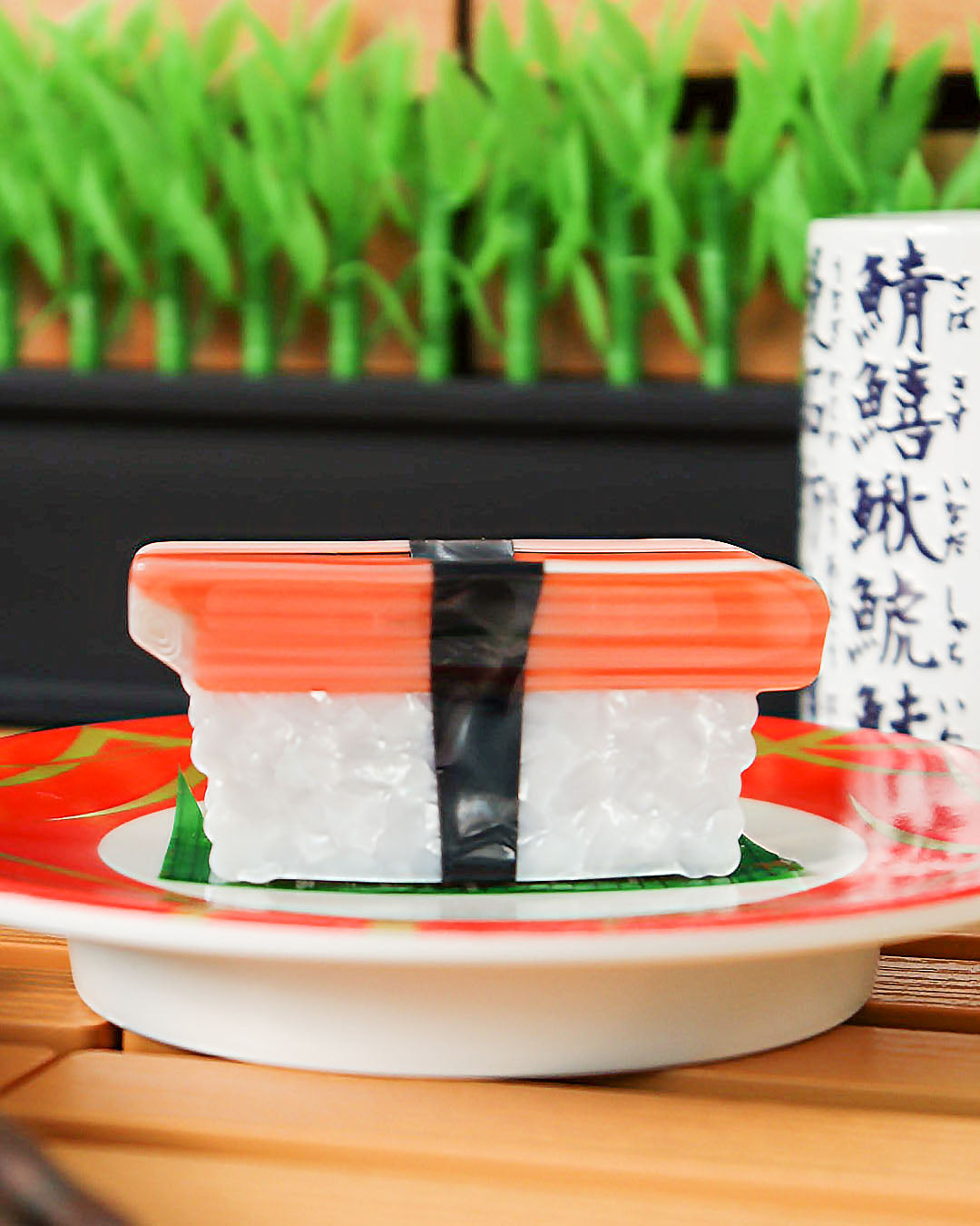 Sushi Hair Claw Clip Duo - Kani (Crabstick) & Saba