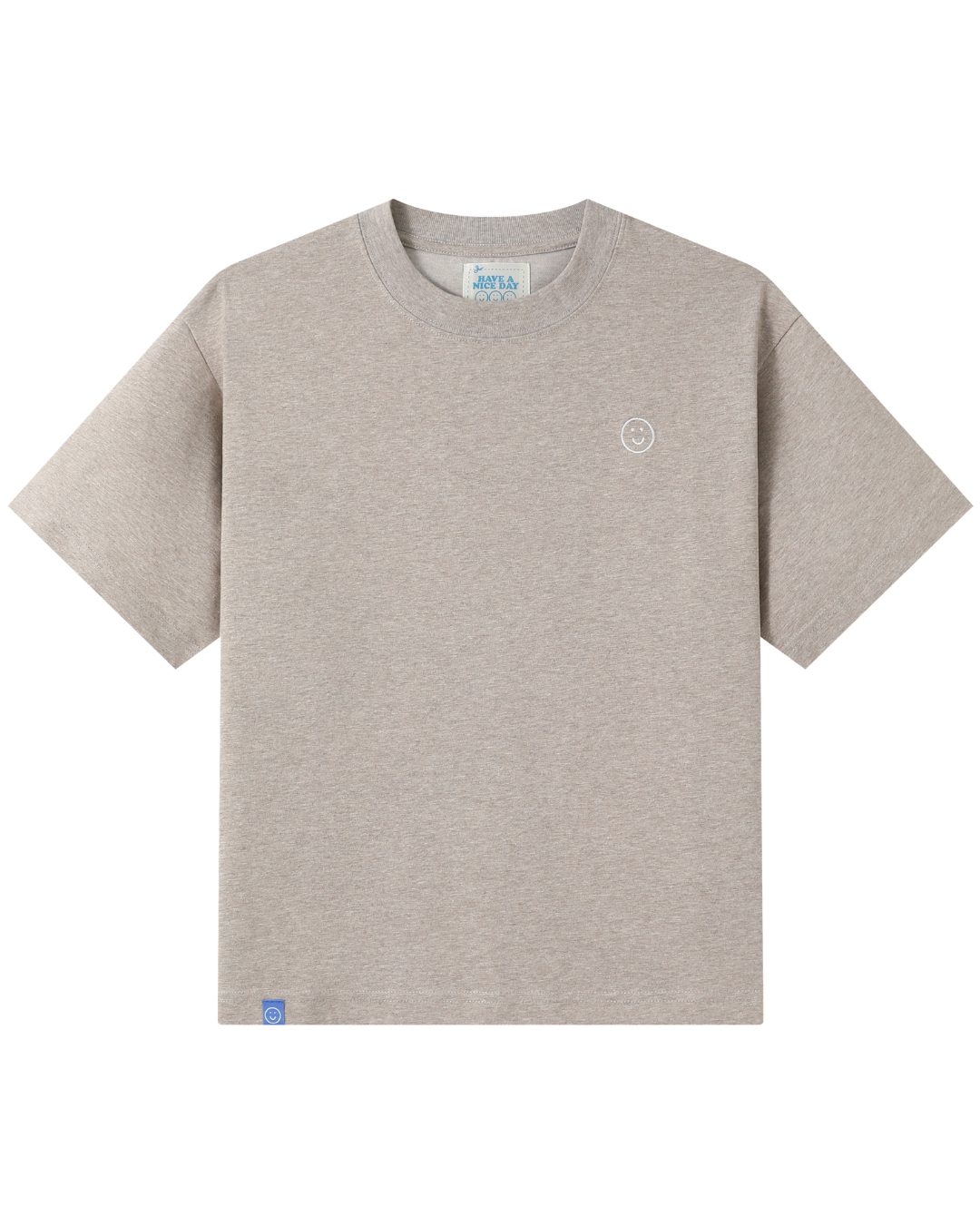 Signature Sunscreen Sorona® Cooling Tee in Heather Brown Short