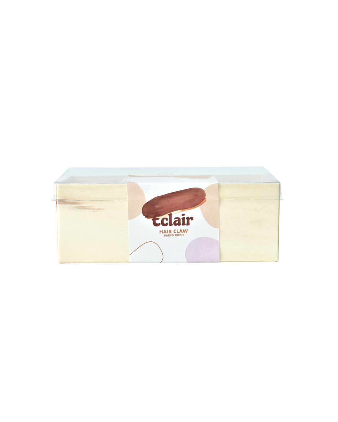 Chocolate Eclair Hair Claw Clip (Mega)