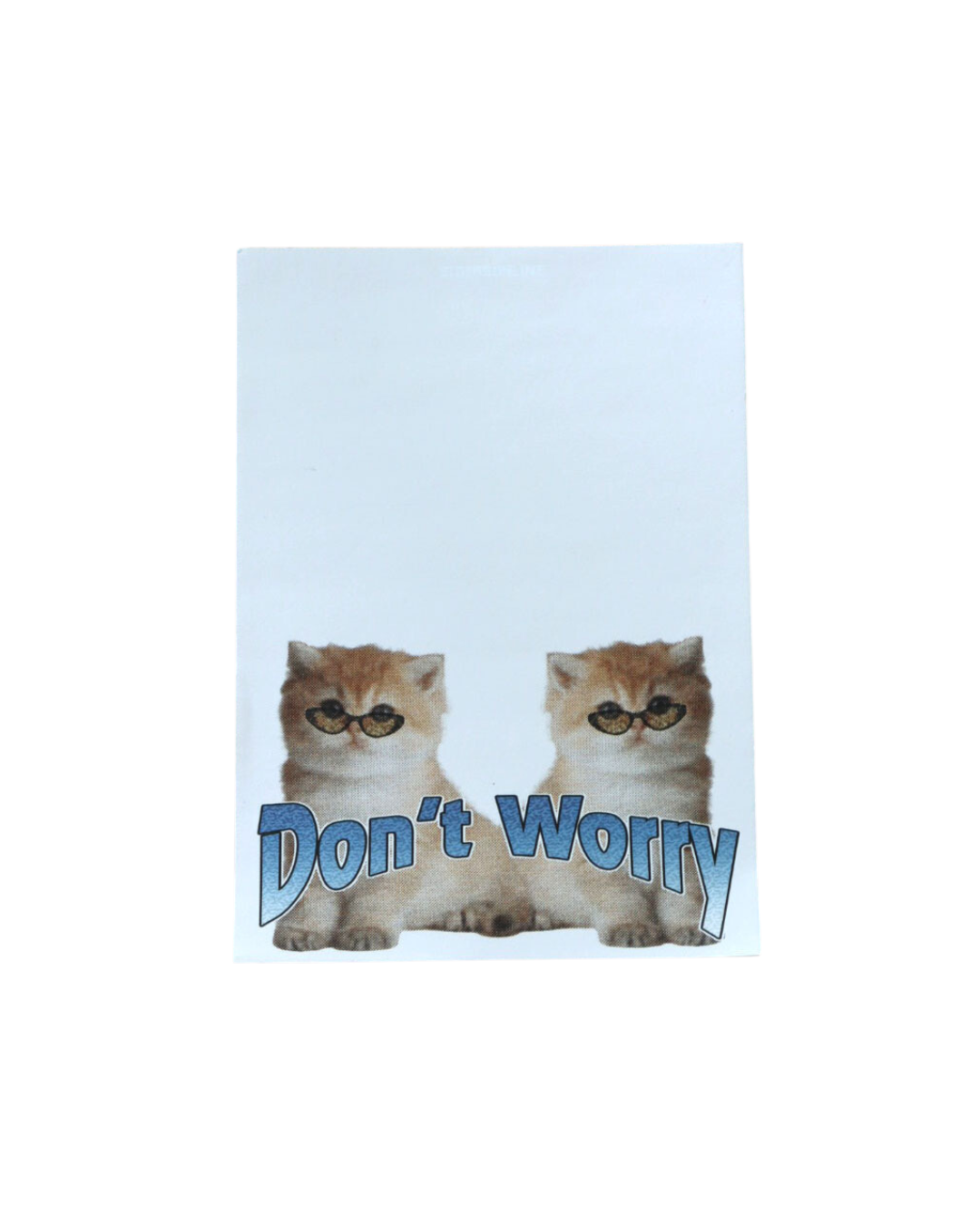 Don't Worry Notepad