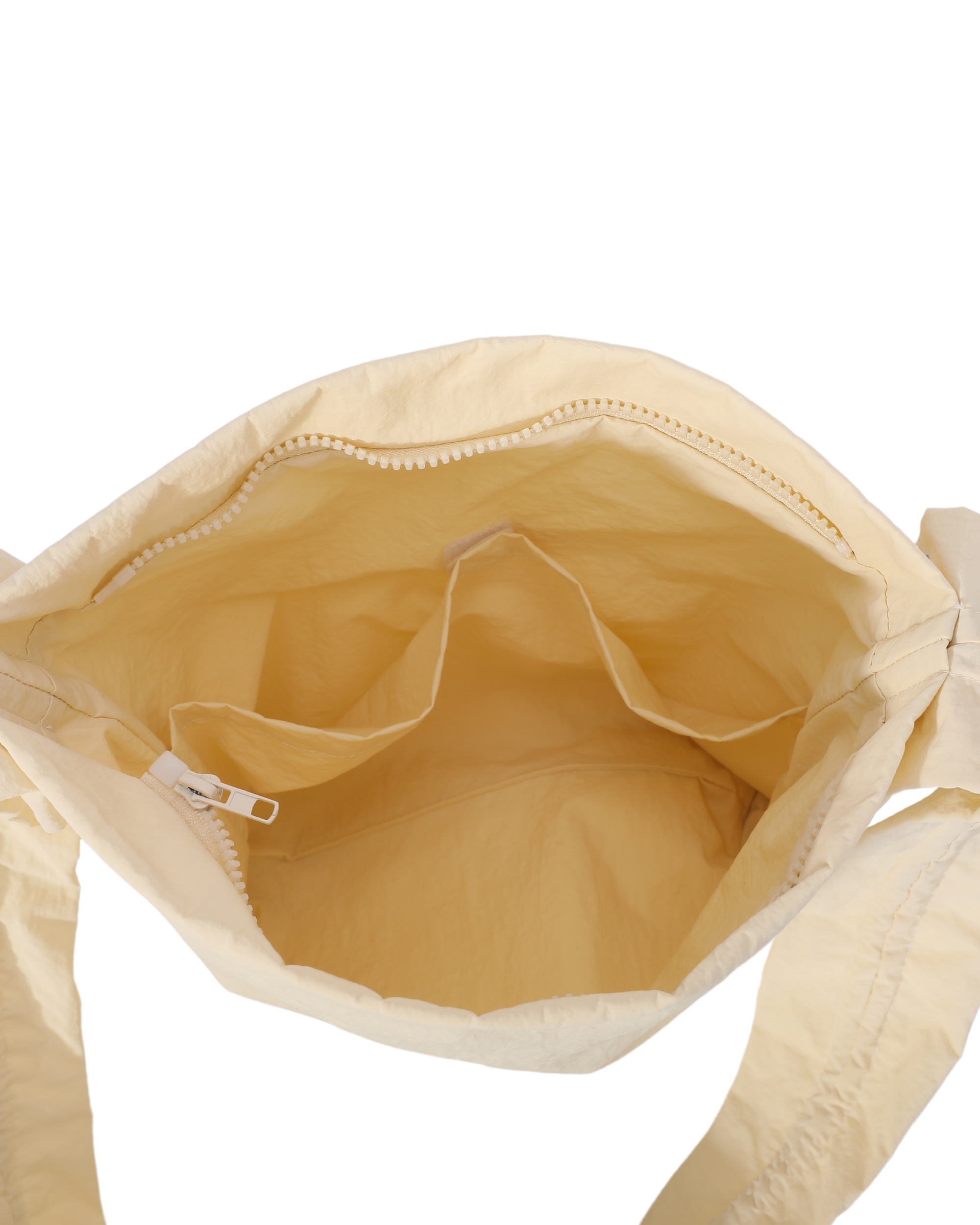 look inside of the interior of the bag