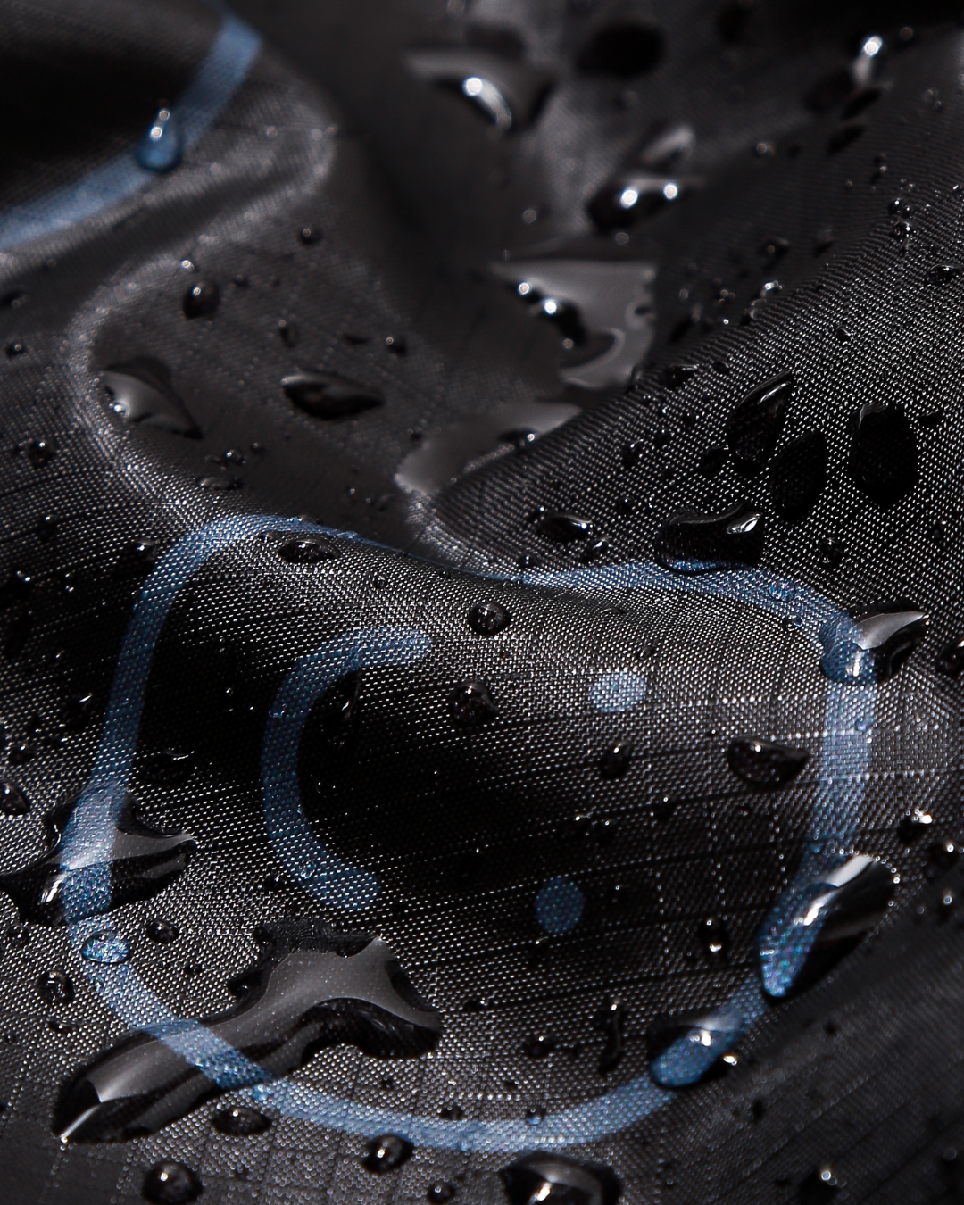 waterproof property shown on bag