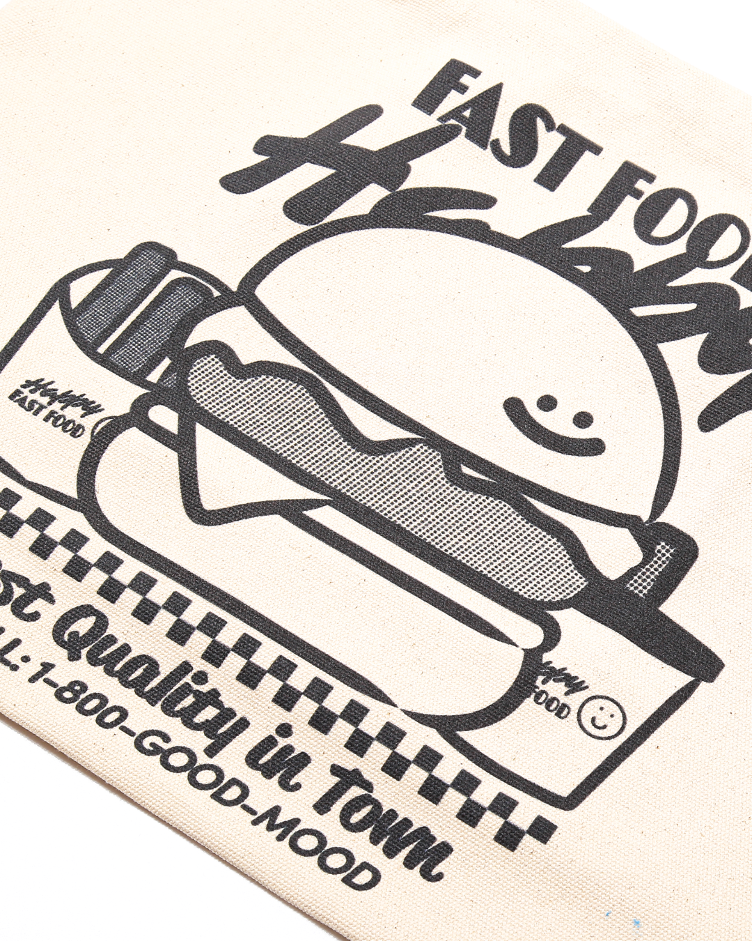 Happy FastFood Totebag