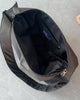 Signature ZZZ Pillow Sling/Shoulder Bag in Metallic Carbon