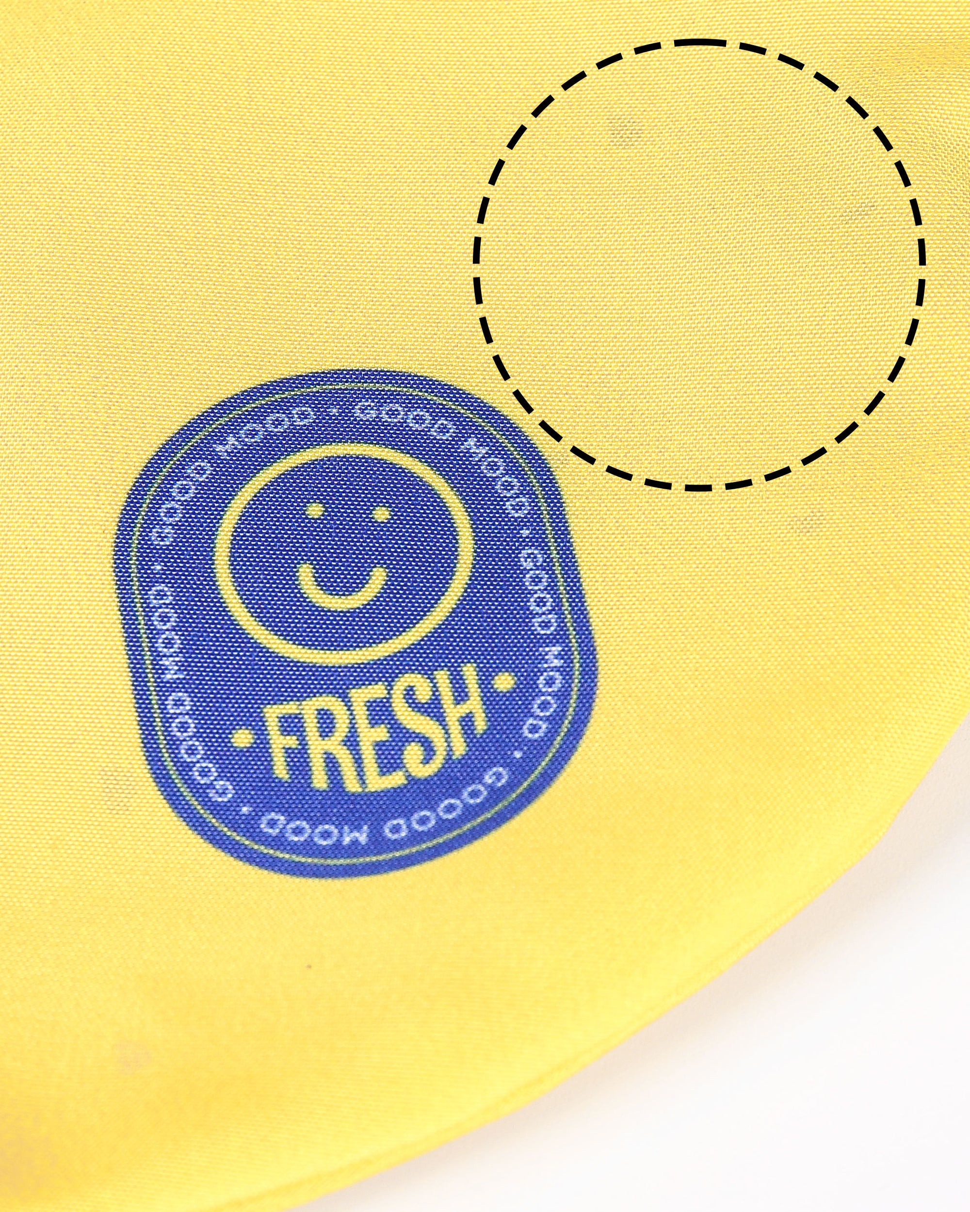 Lemon Water-Resistant Drawstring Pouch