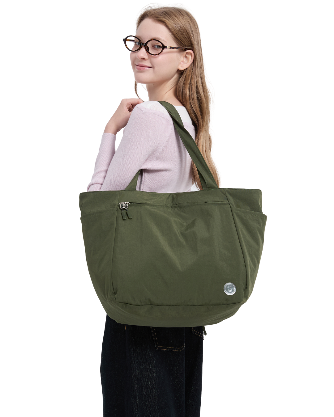 Compact Carry-all in Olive