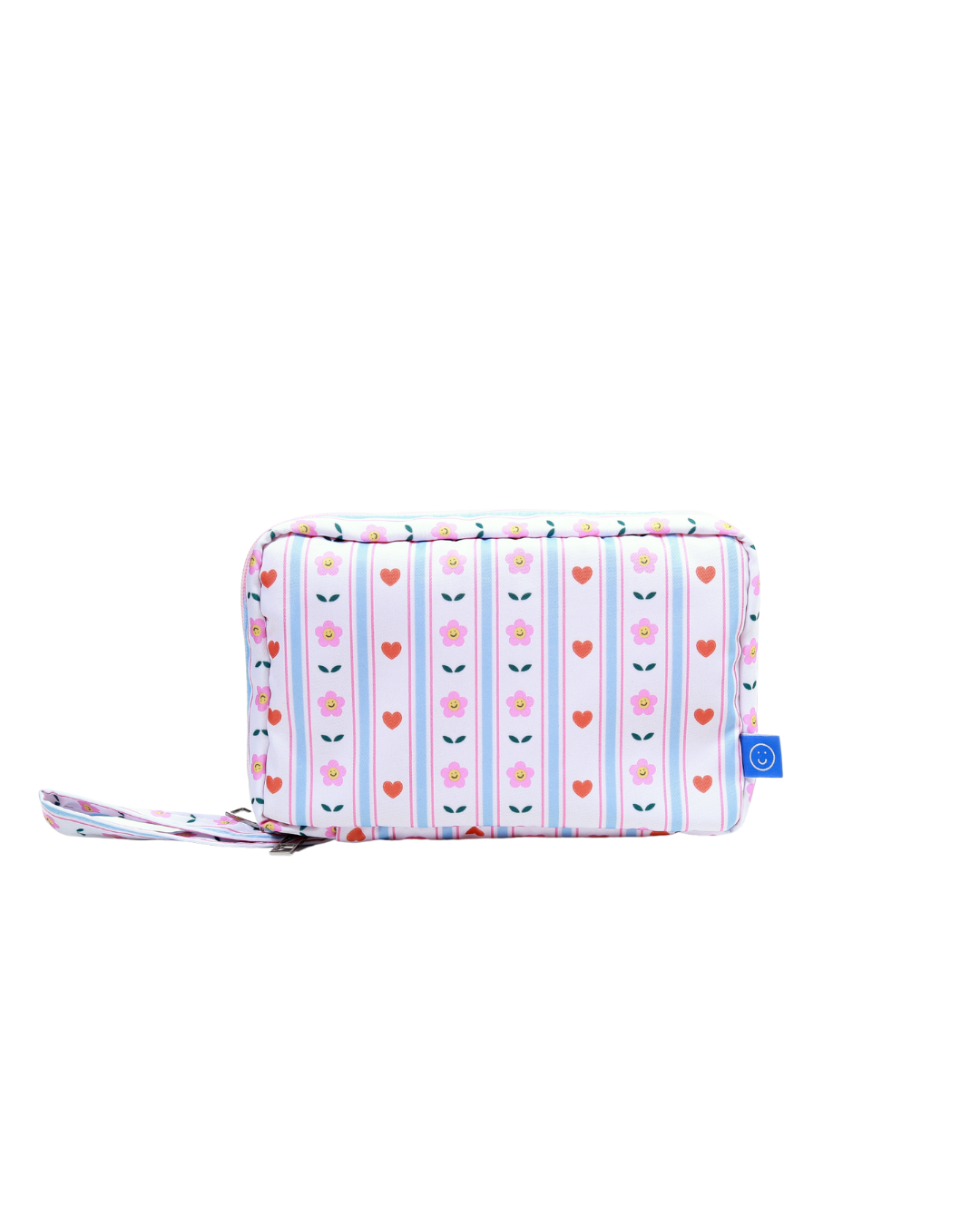 Flower Hearts Organizer Pouch