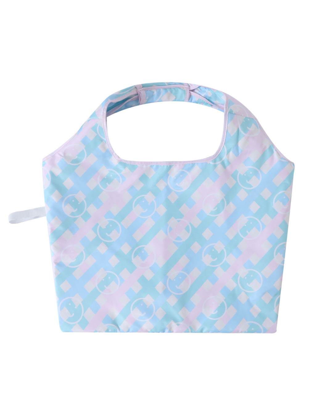 Signature Pastel Smile Foil Reusable Bag