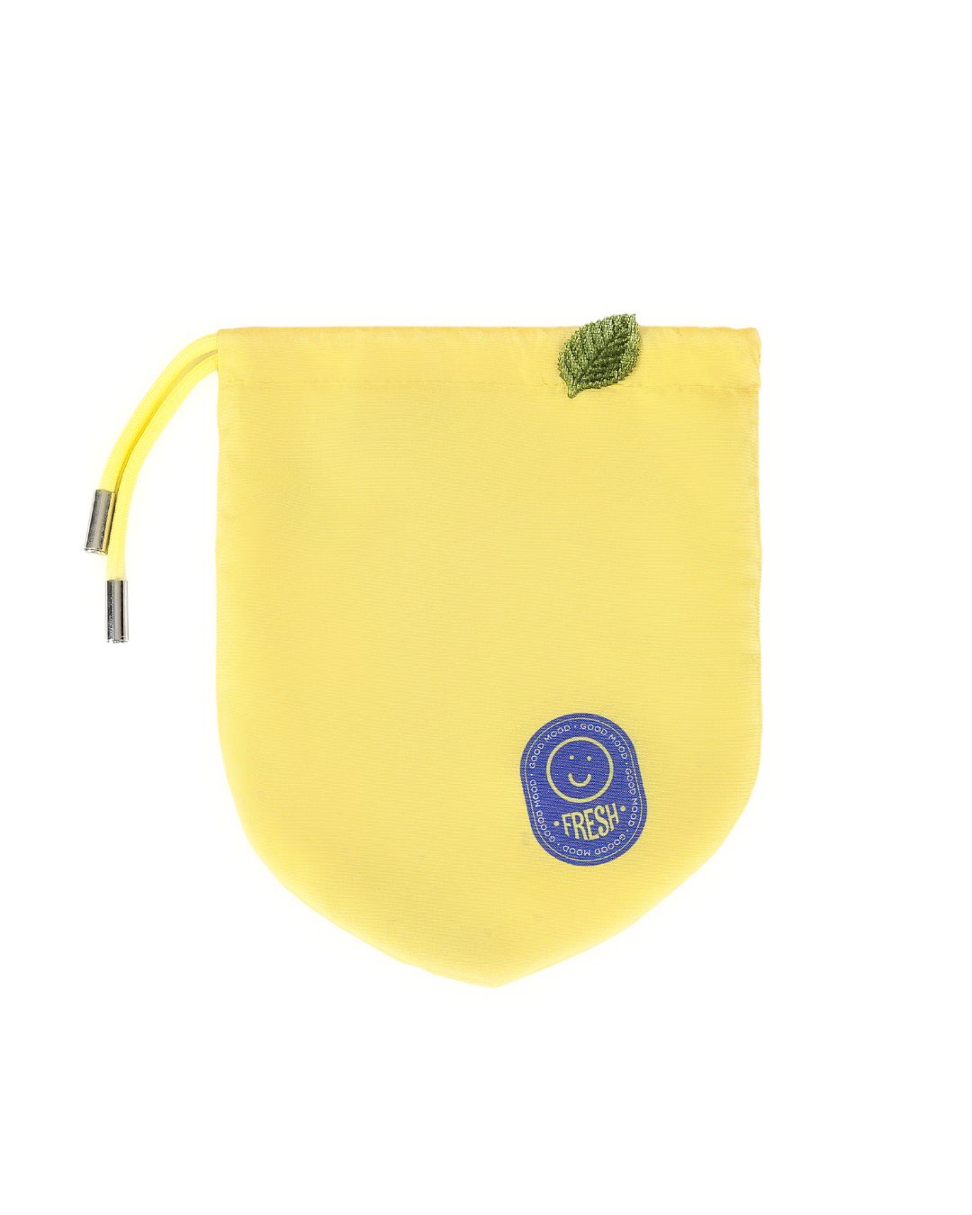 Lemon Water-Resistant Drawstring Pouch