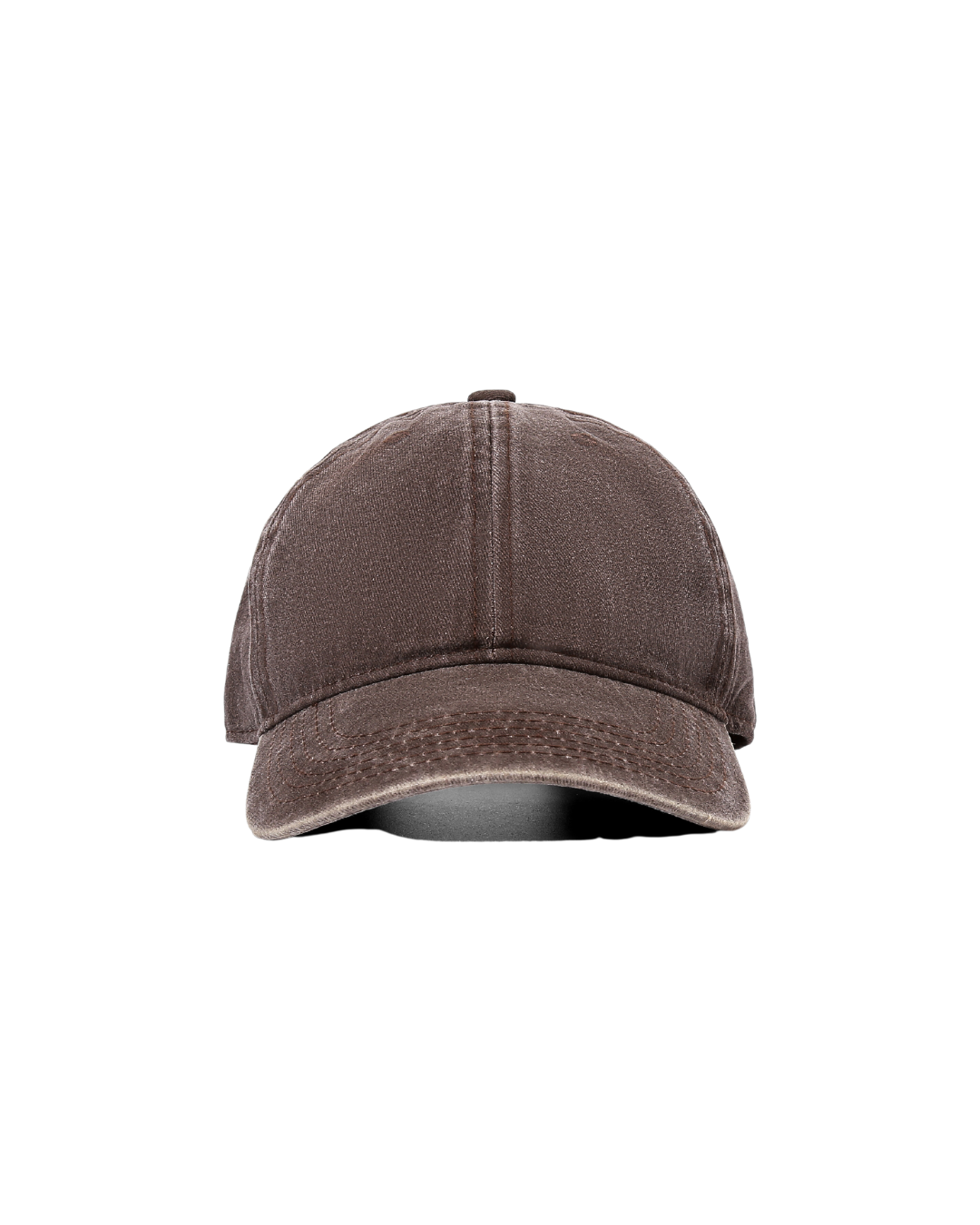 Signature Acid Wash Baseball Cap in Vintage Brown