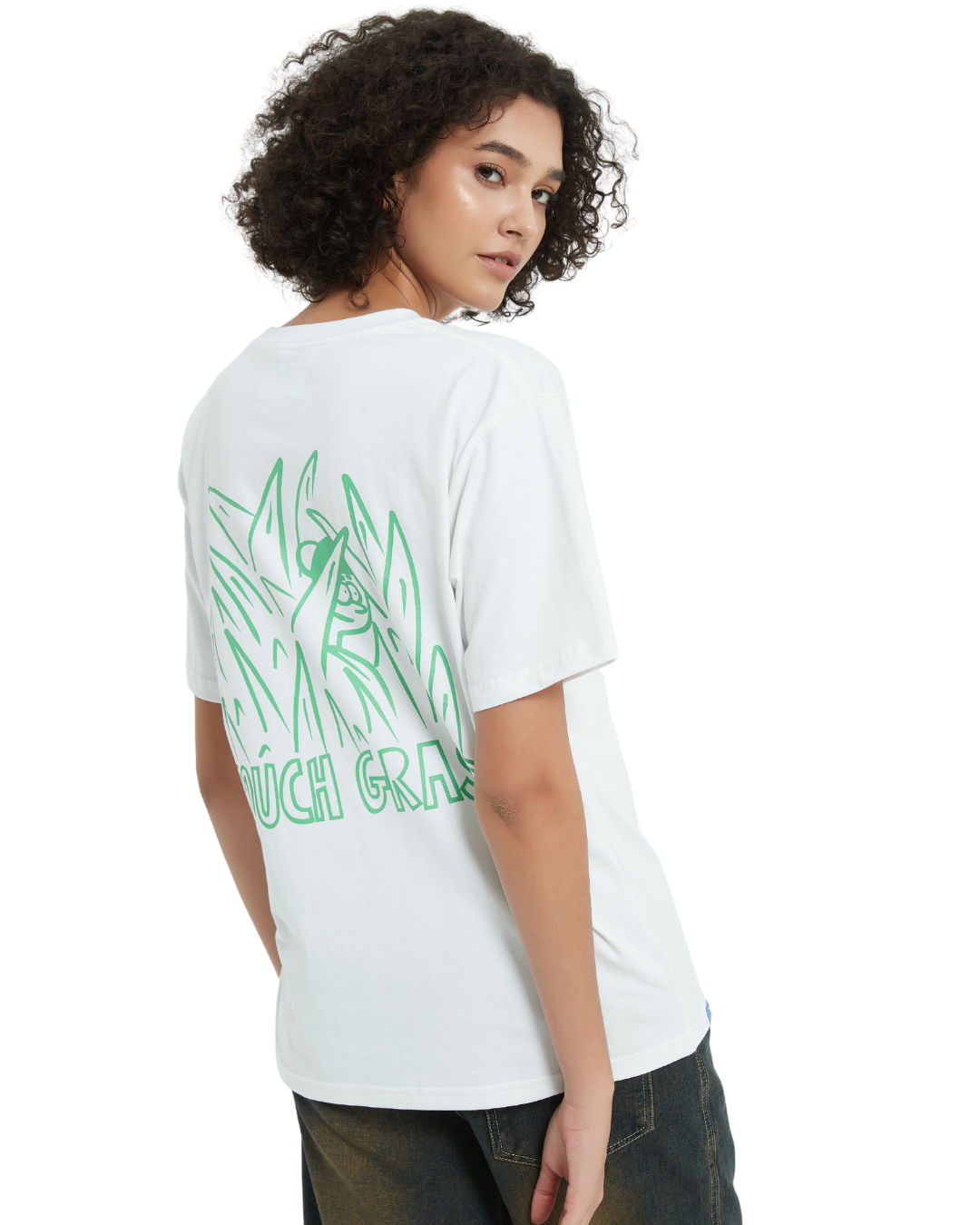 Go Out Oversized Tee In White