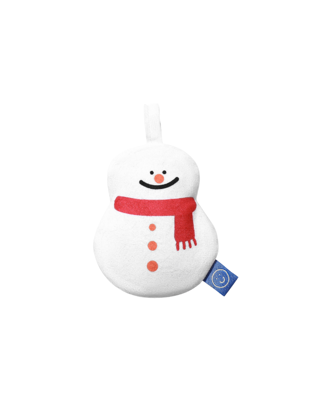 Snowman Small Plushie Reusable Nylon Bag