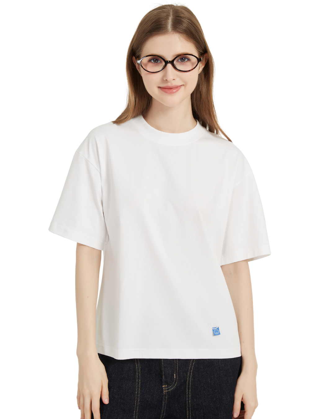 Signature Sunscreen Sorona® Cooling Tee in White Short