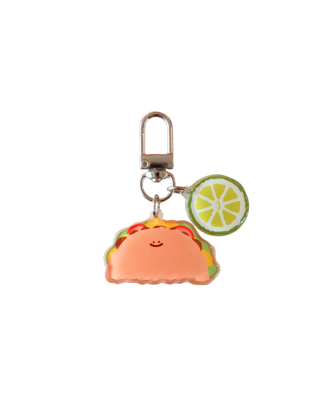 Happy Taco Keychain
