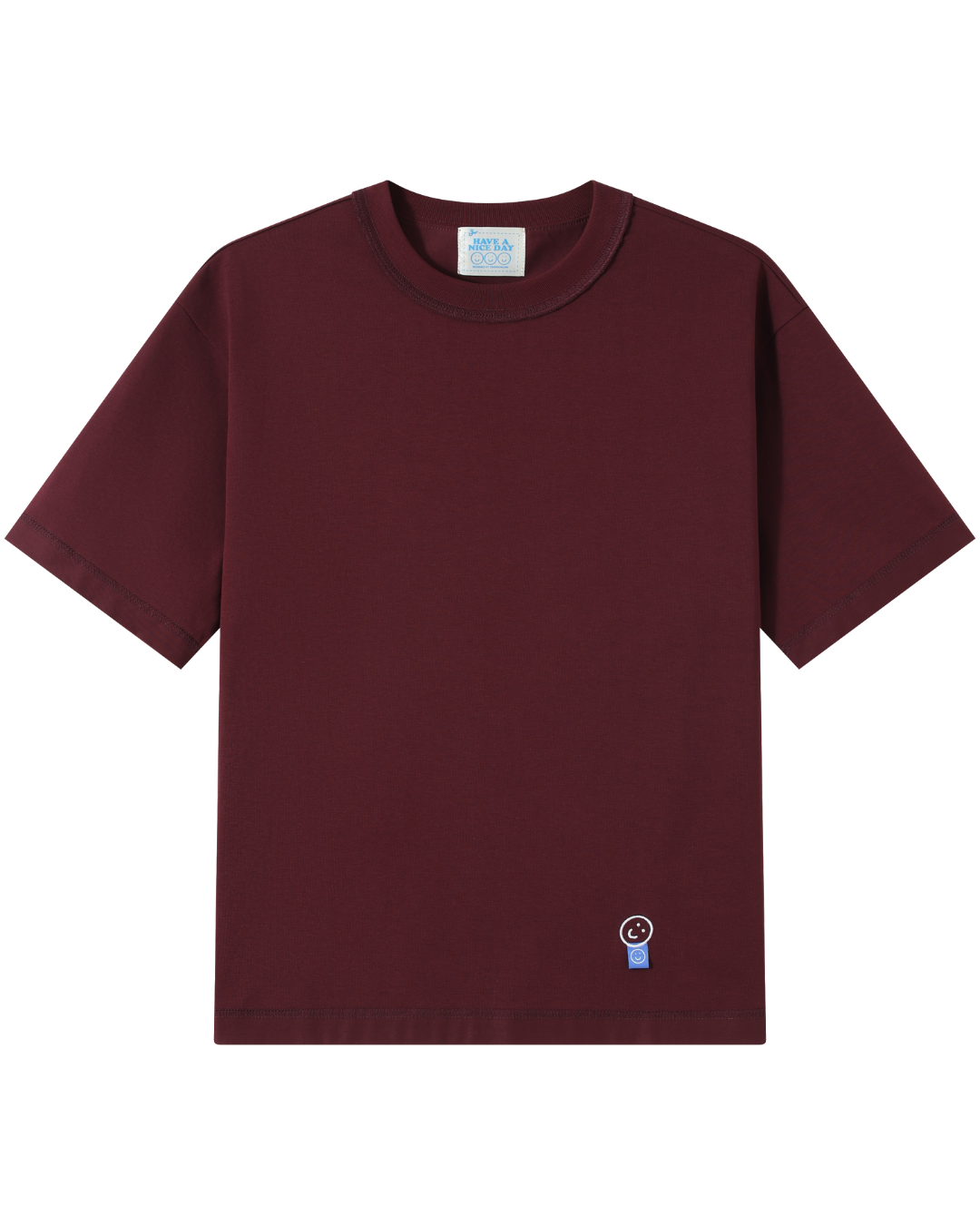 Signature Sunscreen Sorona® Cooling Tee in Reverse Oxblood Long