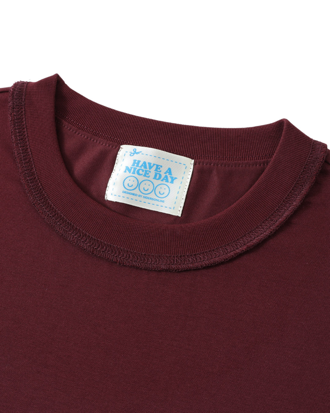 Signature Sunscreen Sorona® Cooling Tee in Reverse Oxblood Long