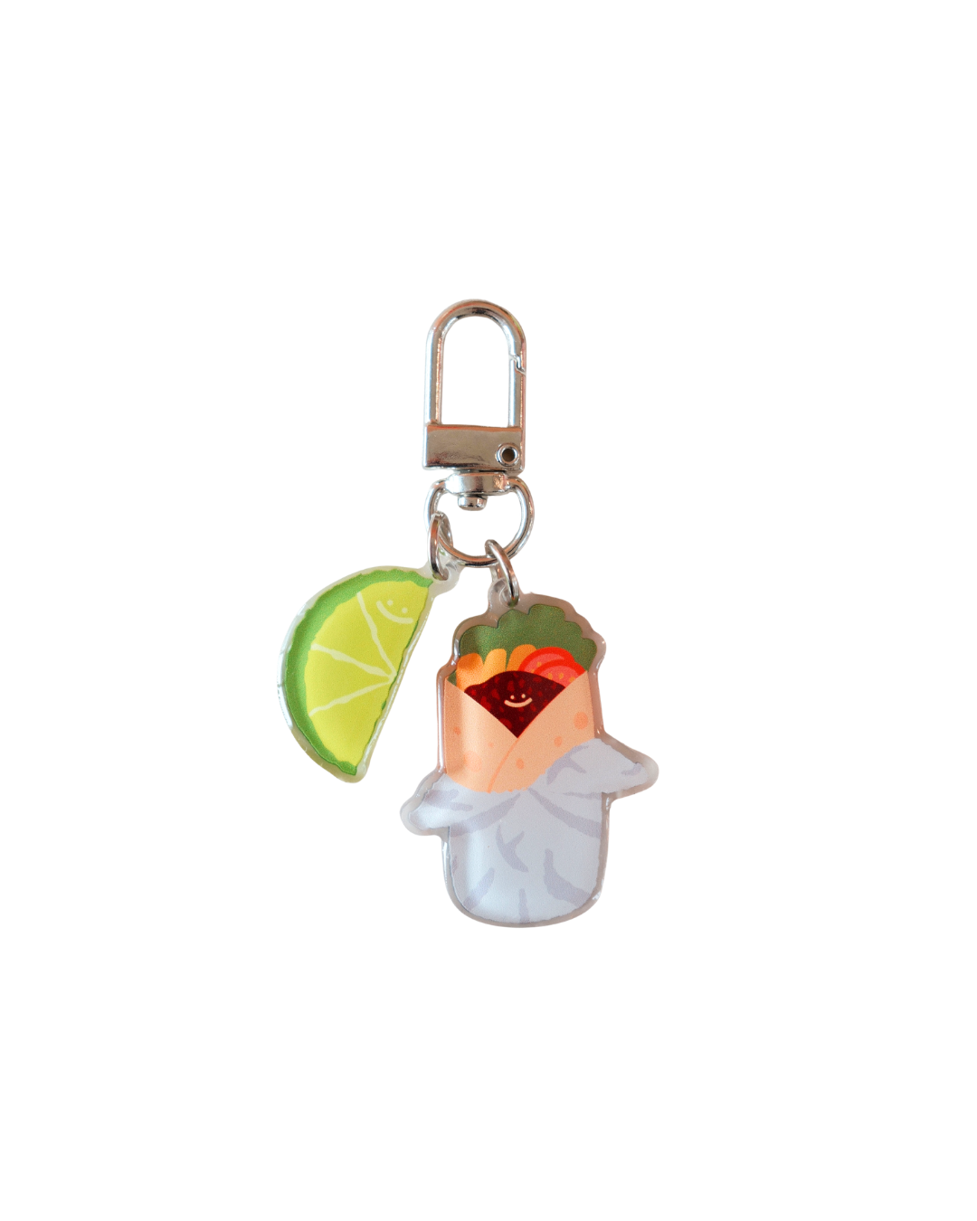 Happy Taco Keychain