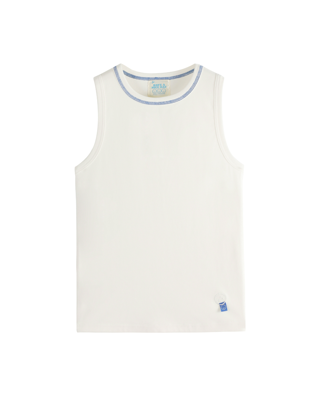 Signature Tank Top in Off White