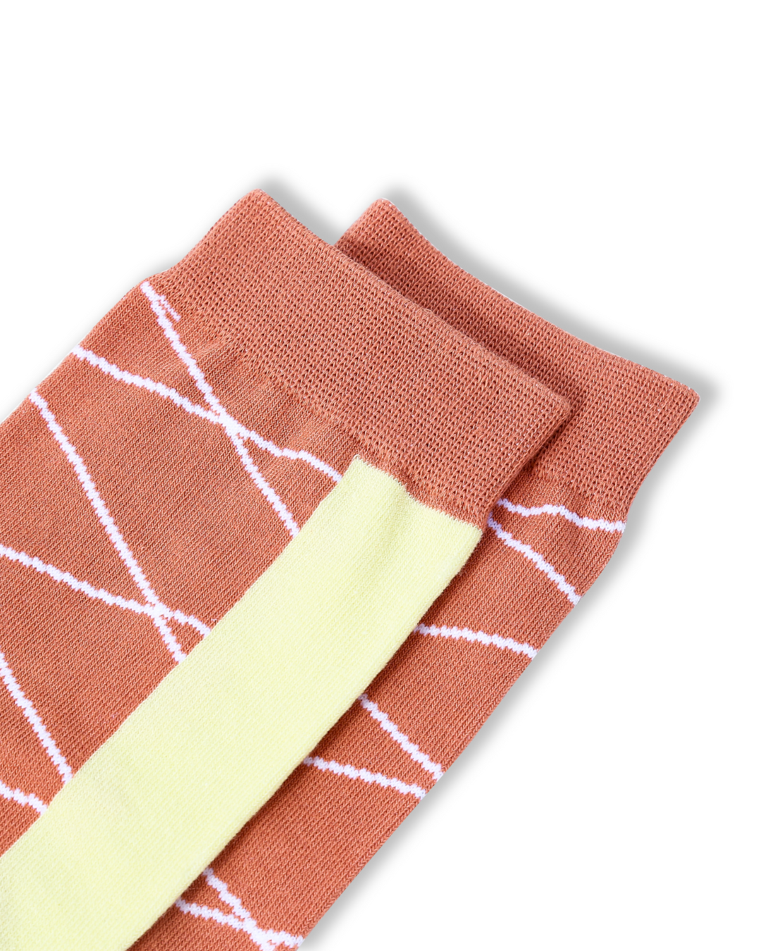 Salmon Tabi Mini Crew Socks