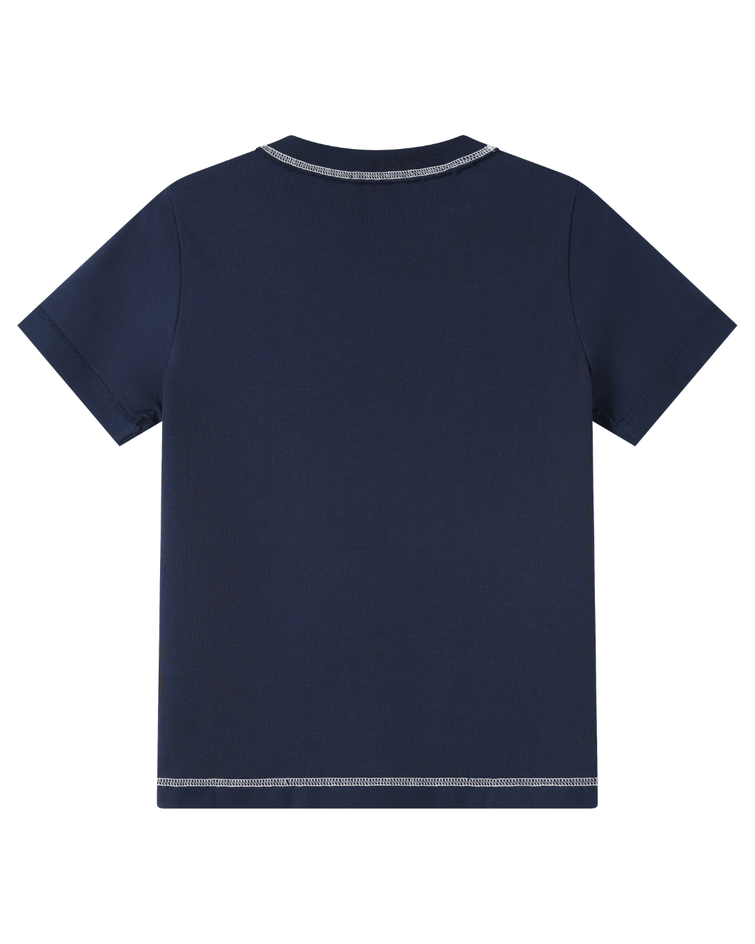 Signature Reverse Baby Tee in Navy (Women)