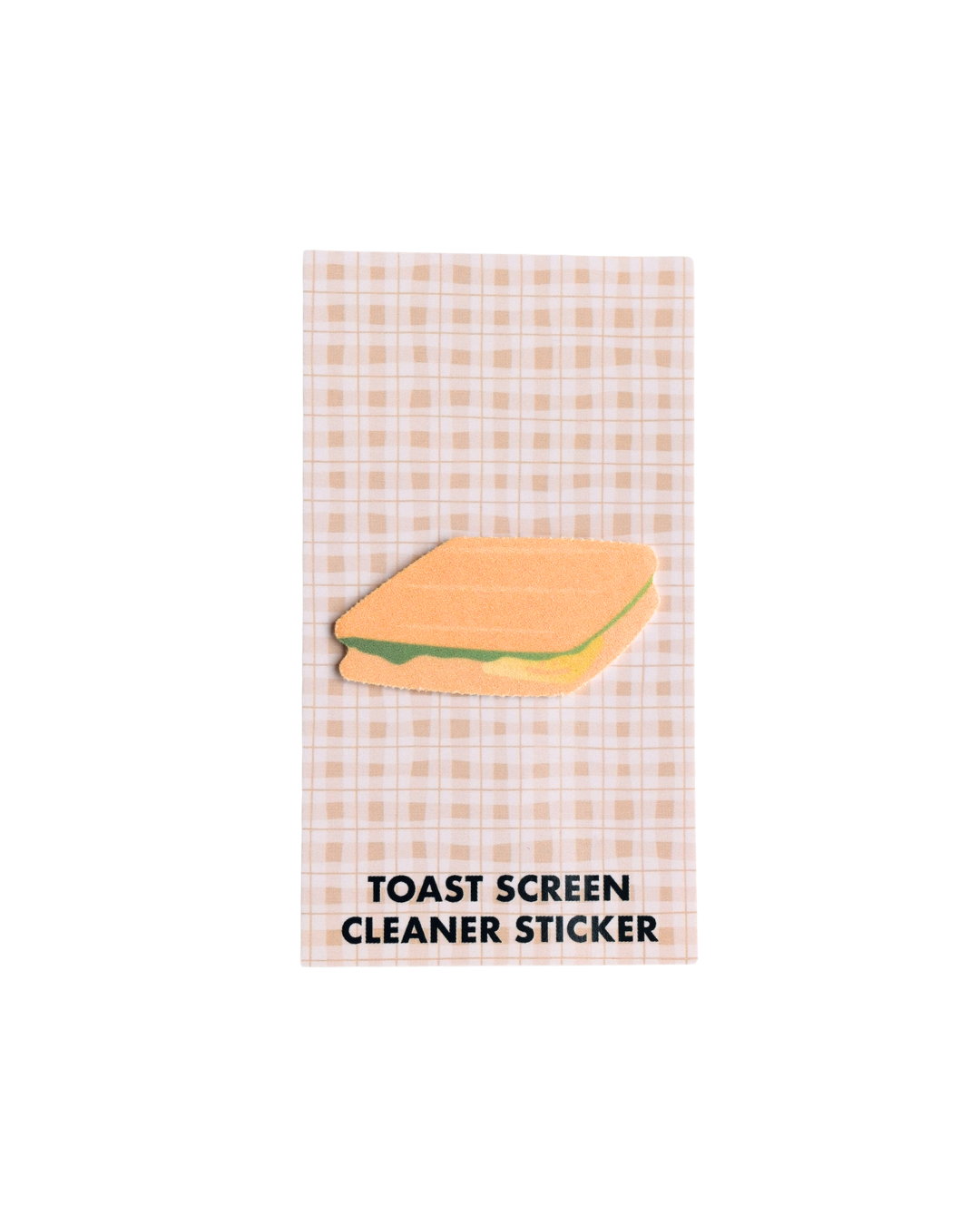 Kaya Toast Bread Screen Cleaner Sticker