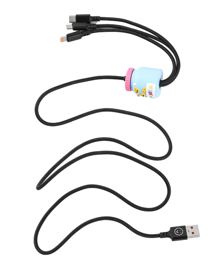 Happy Pills 3 in 1 Charging Cable