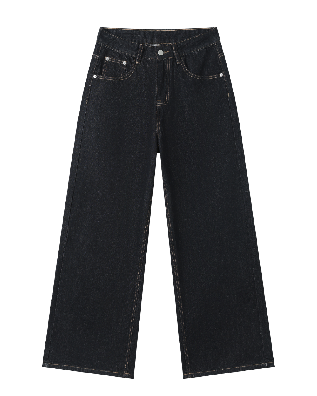 Signature Denim Baggy Jeans in Indigo Blue