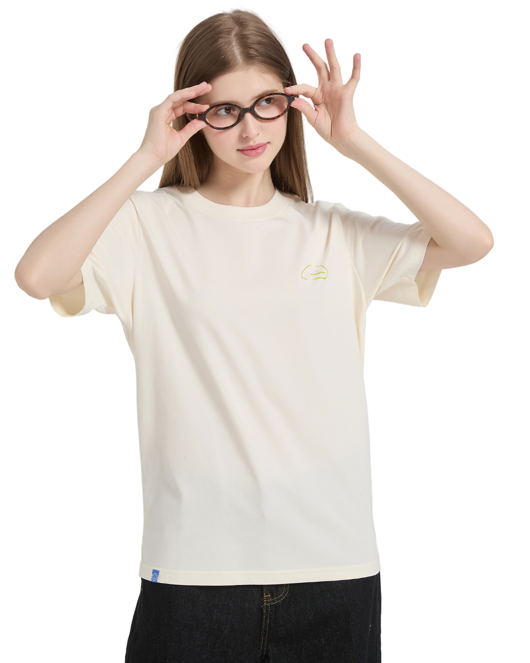 Have A Matcha Cooling Oversized Tee in Cream