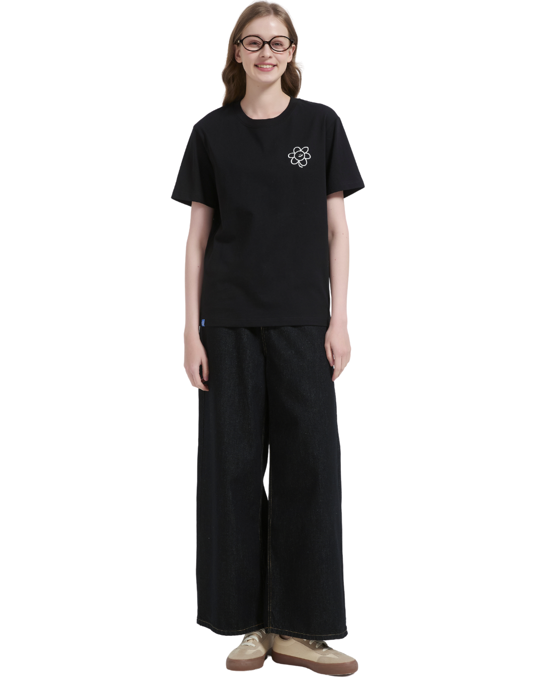 Dying Inside Cooling Tee in Black