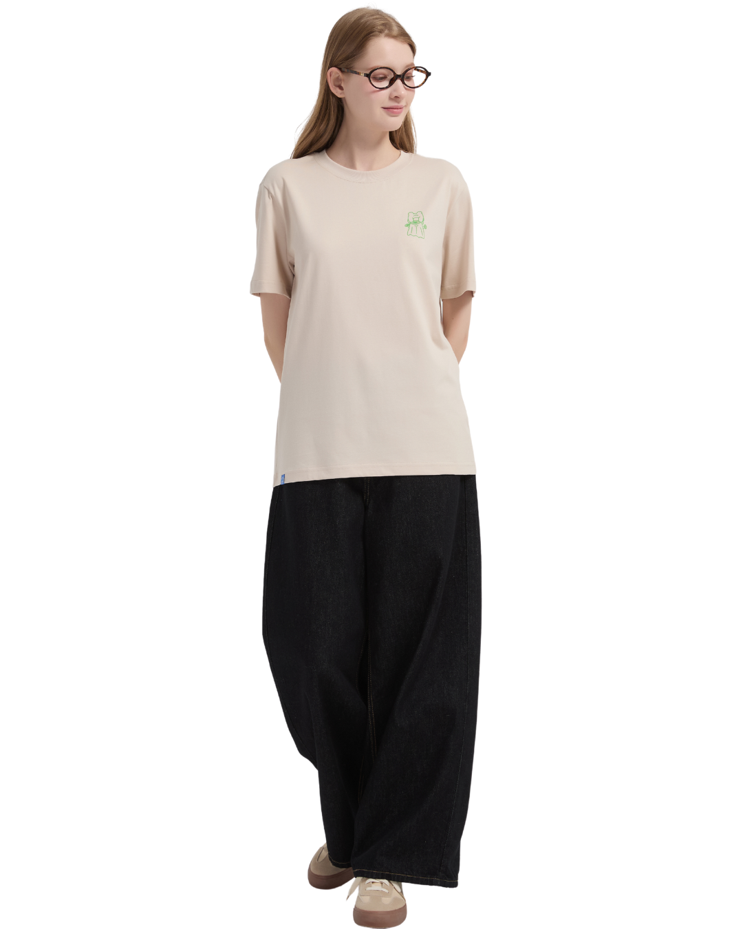 Logging Off Cooling Tee in Khaki