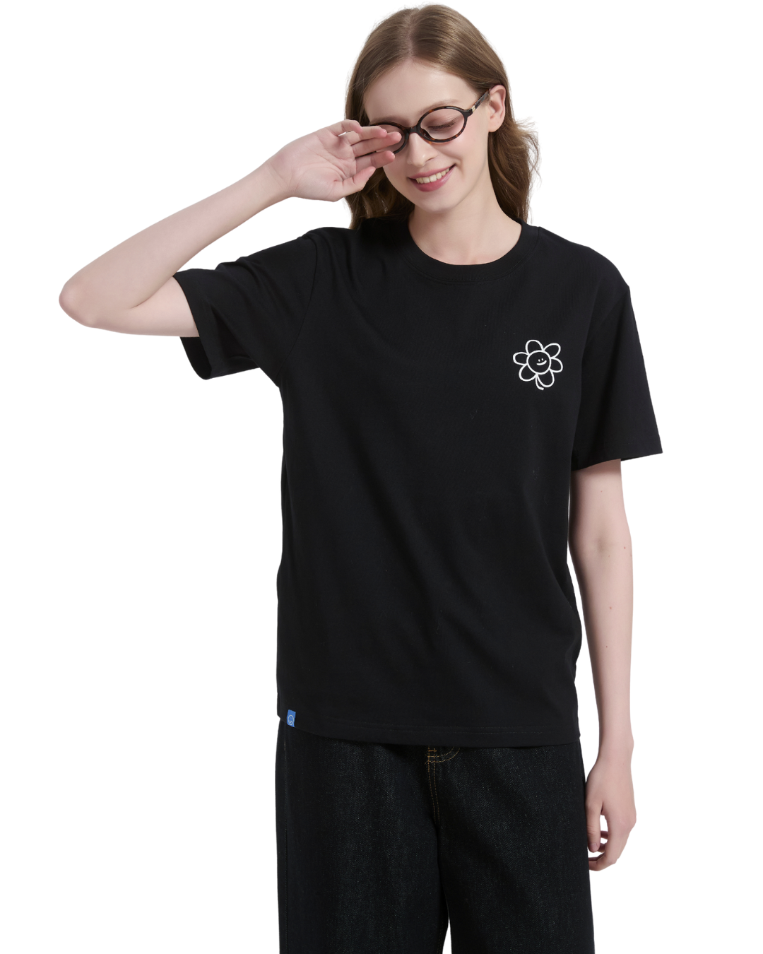 Dying Inside Cooling Tee in Black