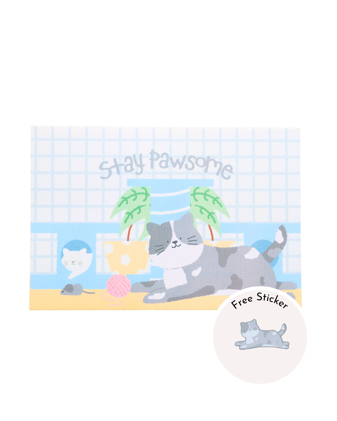 Stay Pawsome Card