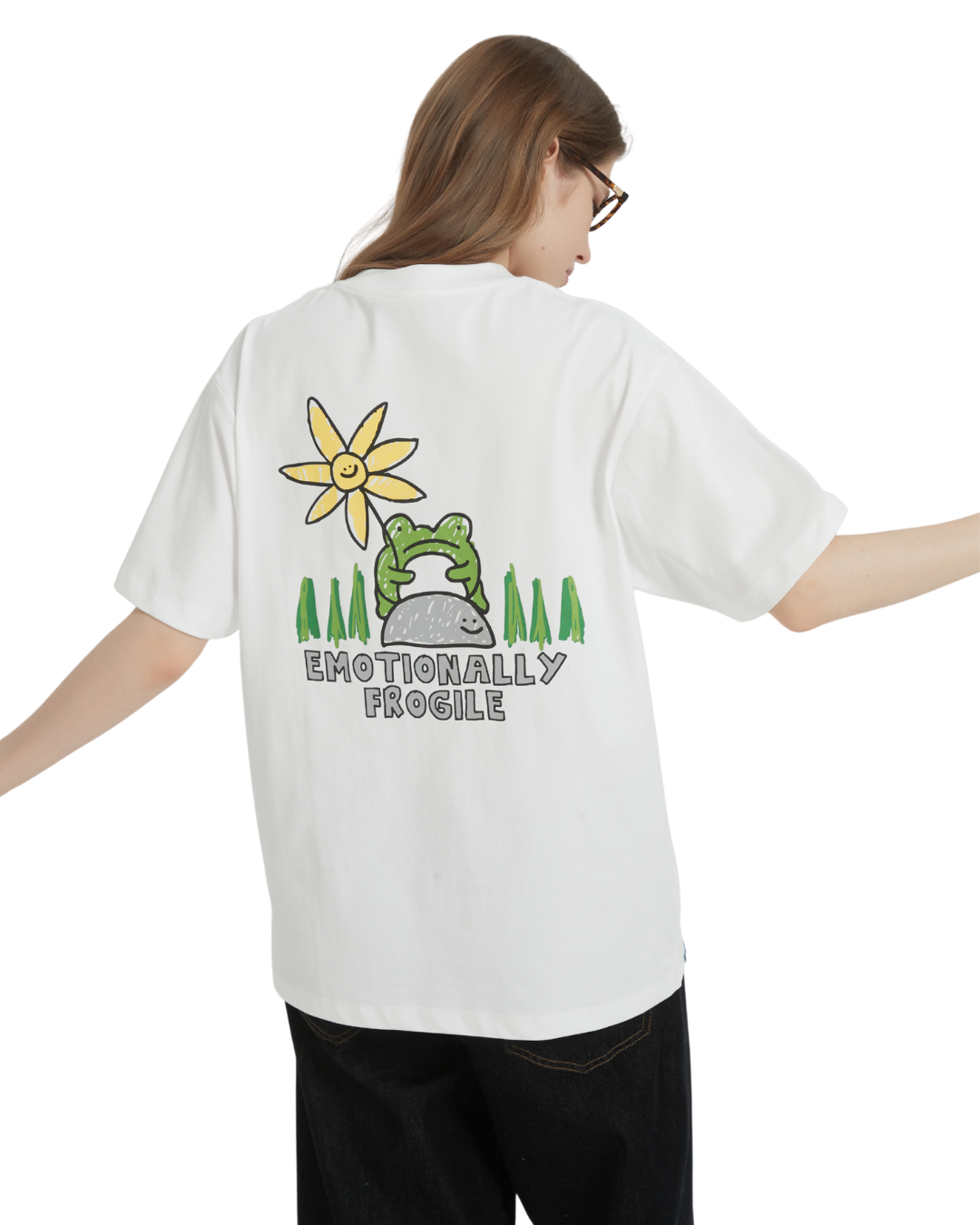 Emotional Frogile Sorona® Cooling Tee in White