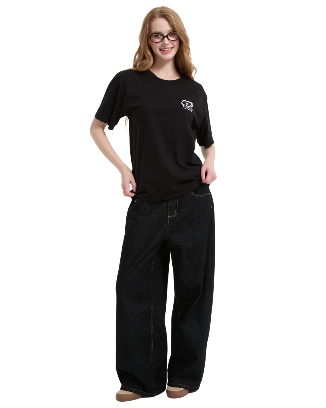 How To Eat Taco Tee in Black