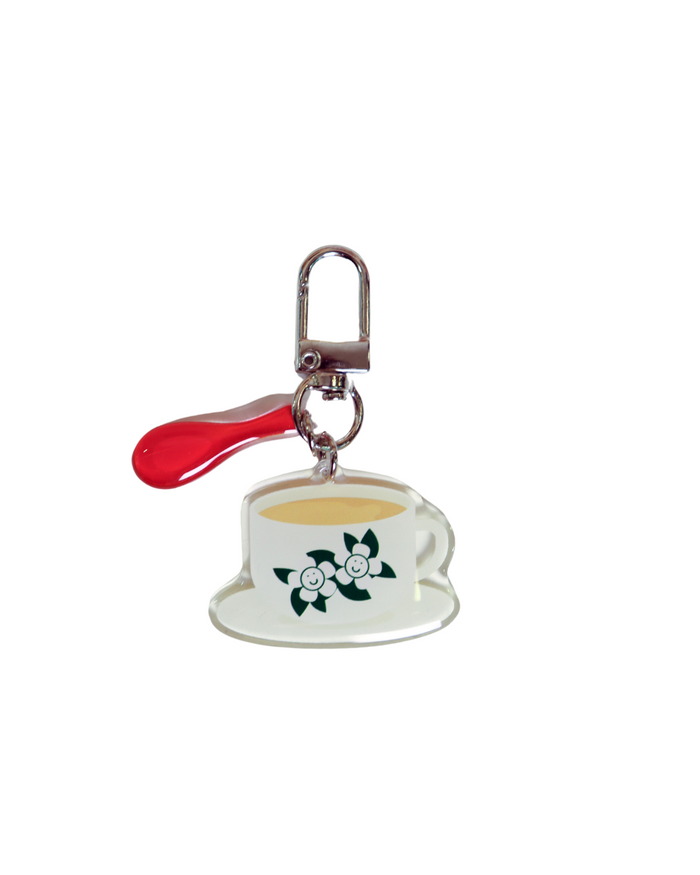 Hot Teh Keychain