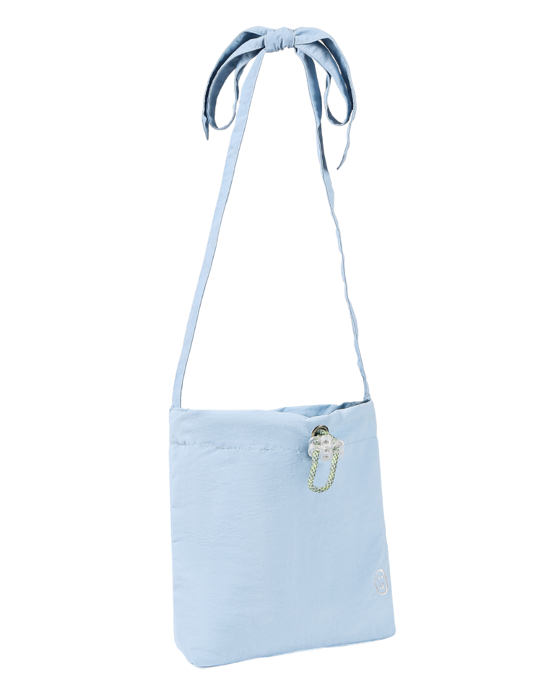 Mini Tsuno Drawstring Bag/Pouch in Sky