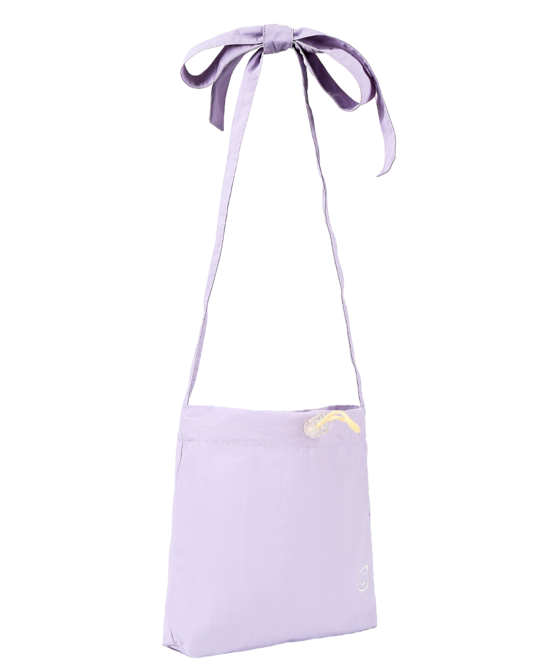 Mini Tsuno Drawstring Bag/Pouch in Lilac