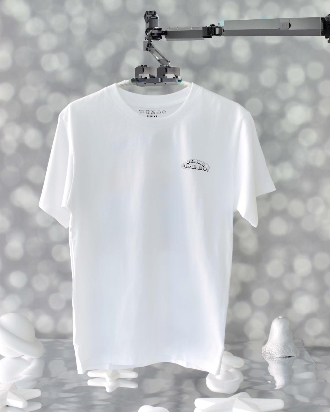 Endless Possibilities Oversized Tee In White