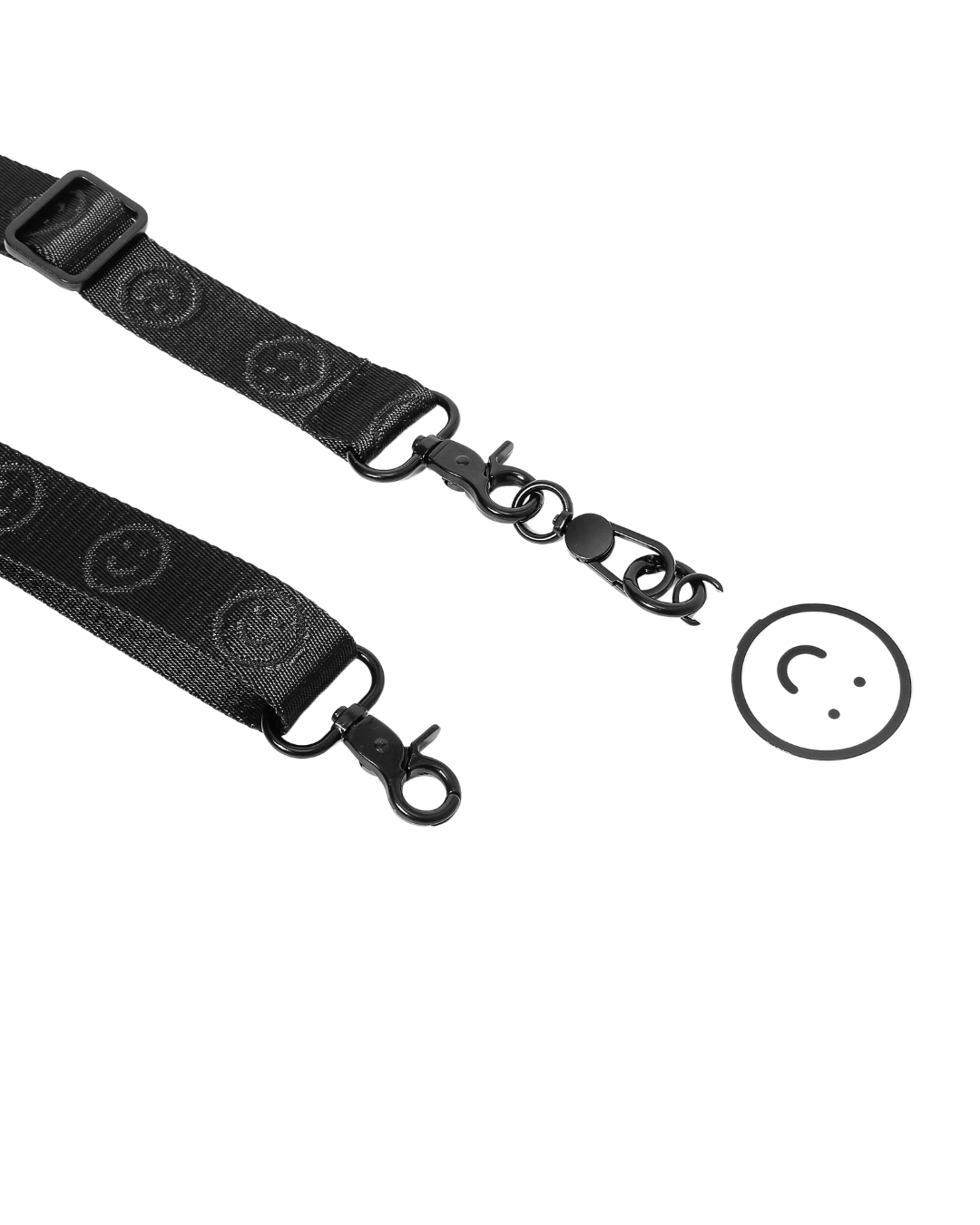 Signature Smile Multi-Way Strap in Black