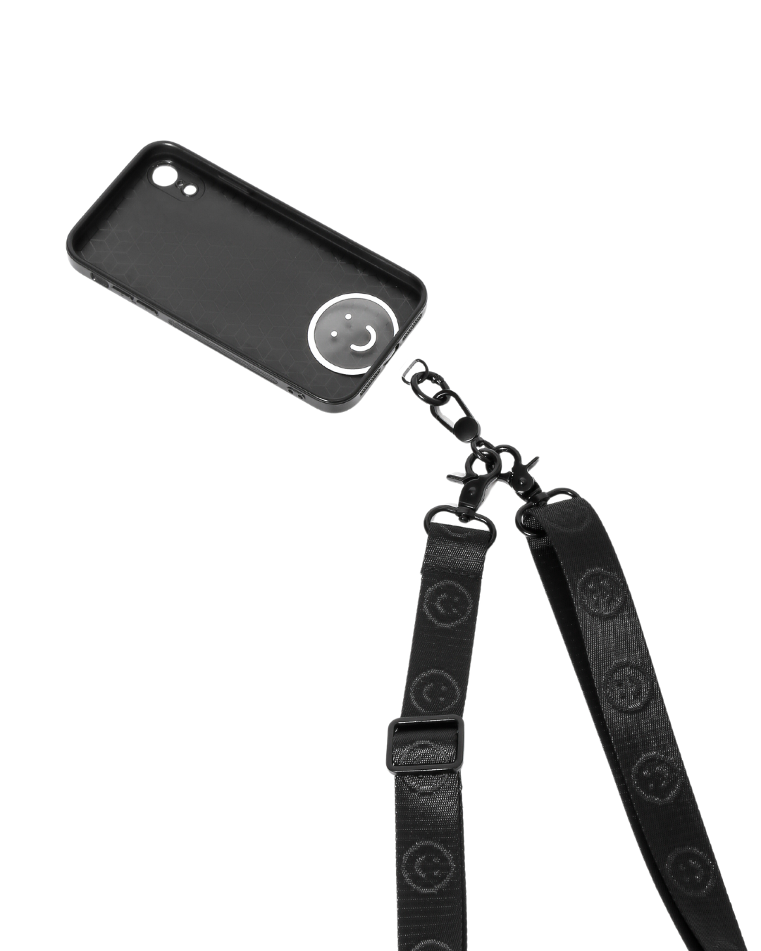 Signature Smile Multi-Way Strap in Black