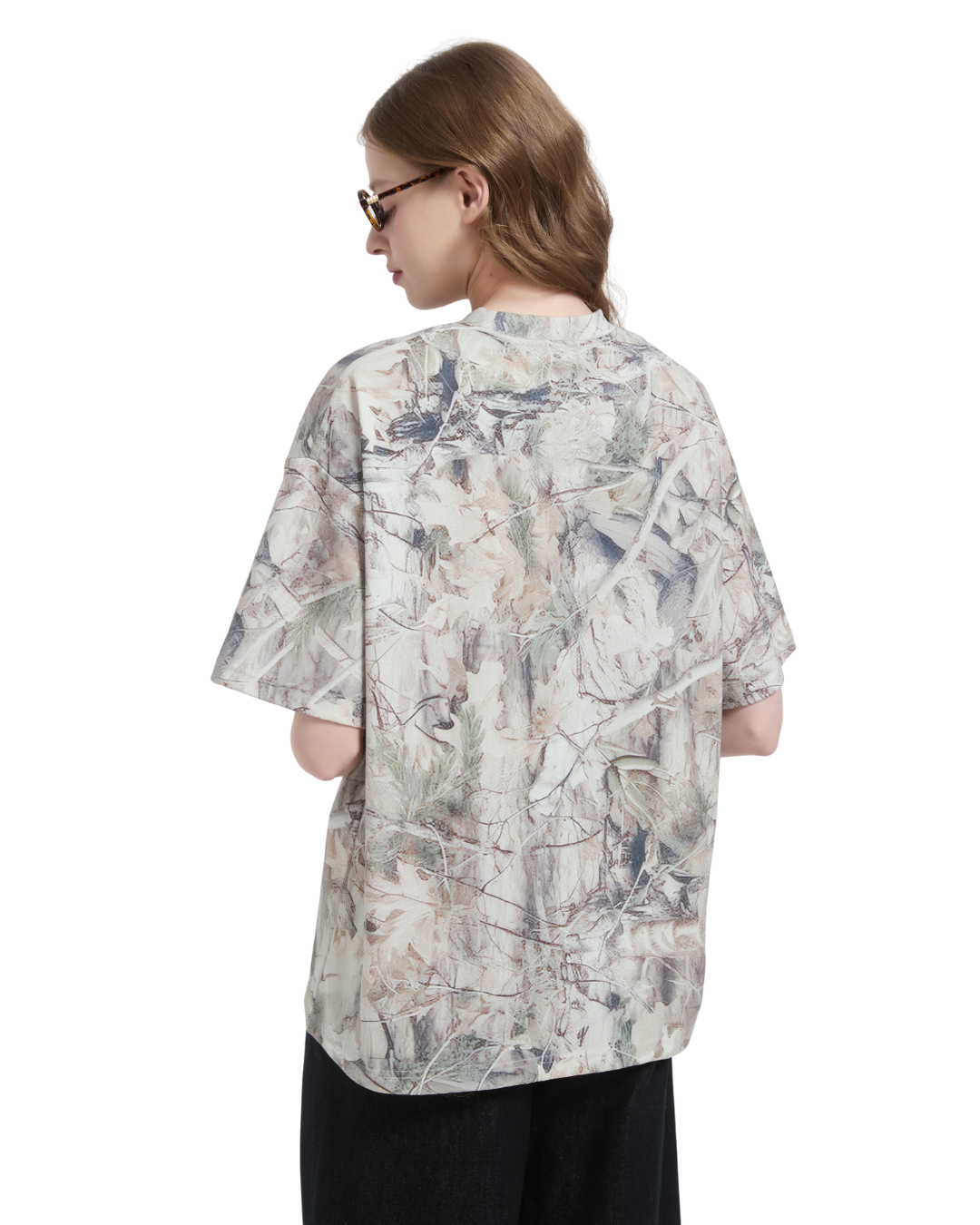 Blending In Camo Embroidery Cooling Tee