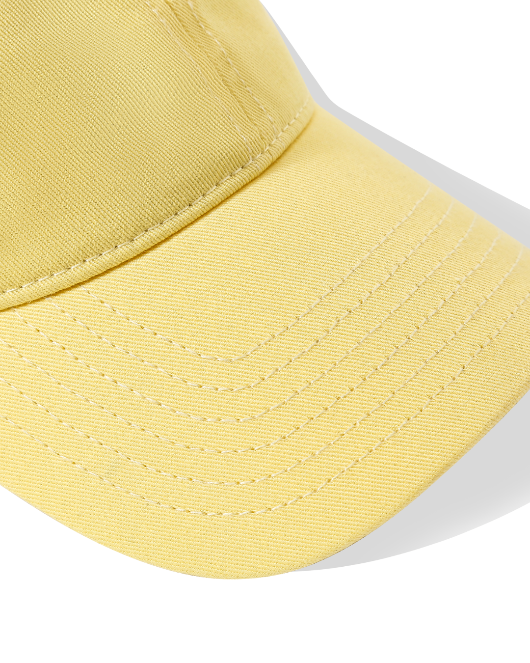 Signature Baseball Cap in Butter Yellow