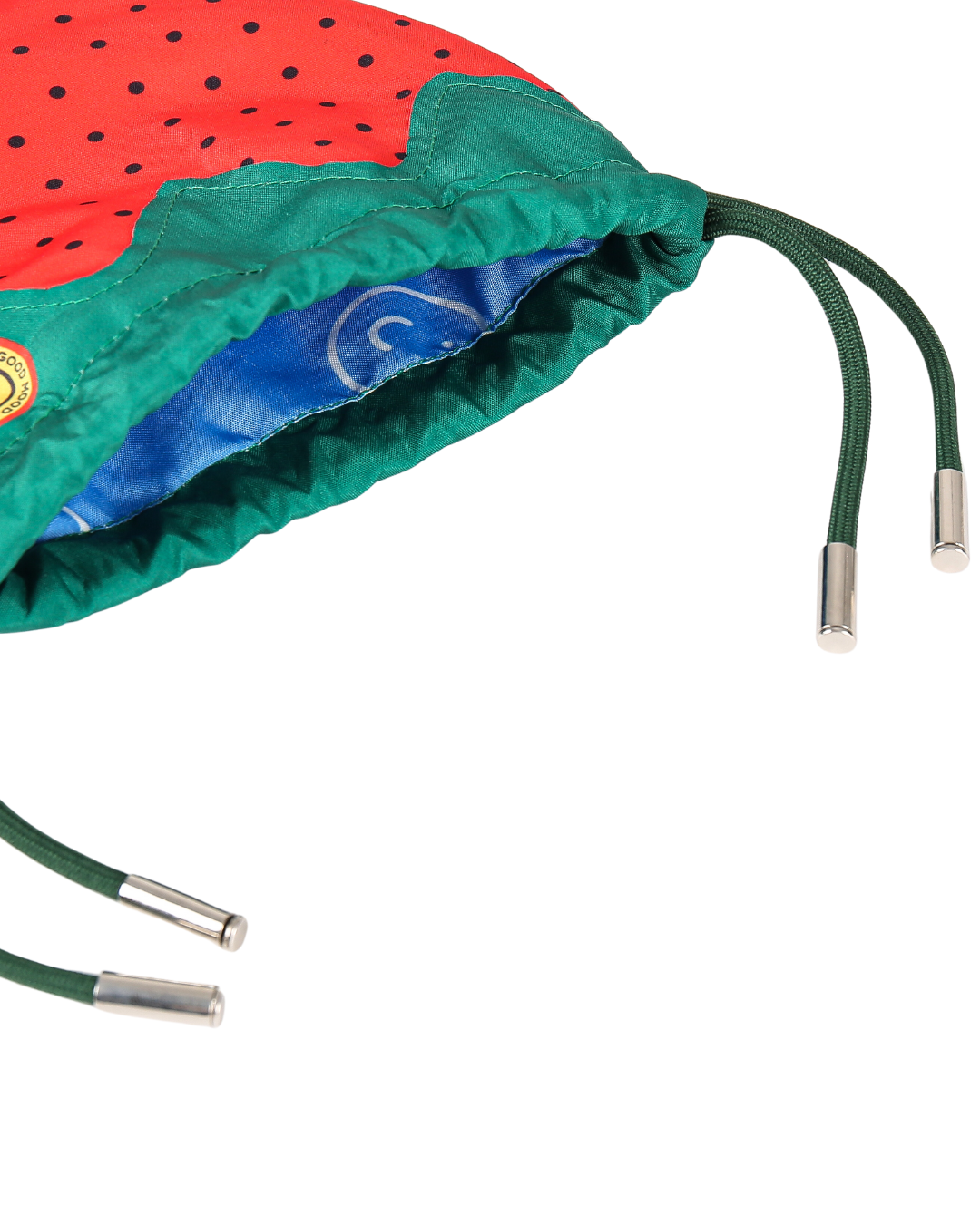 Strawberry Water-Resistant Drawstring Pouch