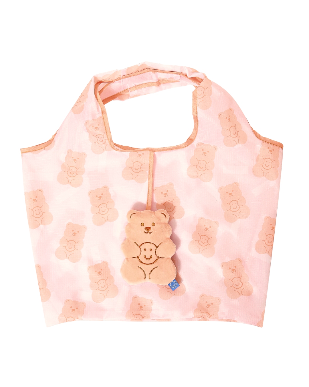 Orange Gummy Bear Plushie Reusable Nylon Big Bag