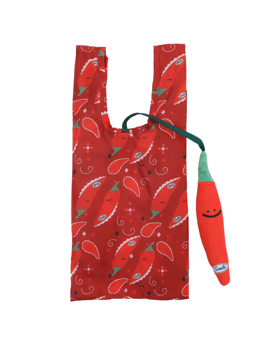 Chilli Plushie Reusable Nylon Mini Bag